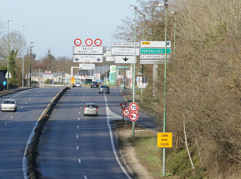 choix de vitesses maximales autorisées