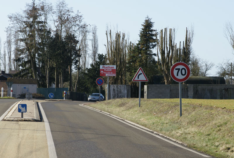 variations de vitesses autorisées trop proches